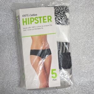 5-Pack Cotton Hipster Underwear